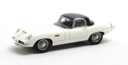 Matrix 1:43 Jaguar E-type Roadster Italsuisse/Frua wit gesloten 1964