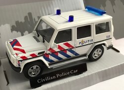 Cararama 1:43 Mercedes Benz G-class politie Nederland ( uitloop)