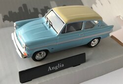 Cararama 1:43 Ford Anglia MKI blauw "Harry Potter"