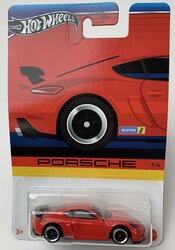 Hotwheels 1:64 Porsche 718 Cayman GT4  - Porsche Series 5/6 
