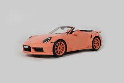 GT Spirit 1:18 Porsche 911 991 Brabus 900 Peetch Cabriolet open Pink. Levering 03-2026