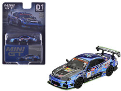 Mini GT 1:64 Nissan Silvia (S15) D-MAX no 46 D-MAX Racing 2023 - D1 Grand Prix, in blisterverpakking