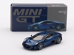 Mini GT 1:64 Jaguar C-X75 Blue 2024