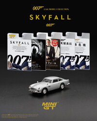 Mini GT 1:64 Aston Martin DB5 Skyfall Spanish Packeging 2012. Vewacht 03 - 2026