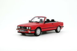 Otto Mobile 1:18 BMW 325i Convertible Bright Red 308 1986. Levering 11-2025