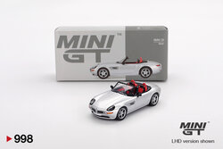 Mini GT 1:64 BMW Z8 Titanium silver 2003 LHD