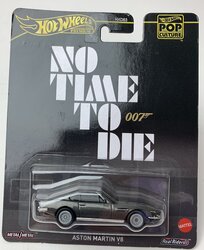 Hotwheels 1:64 Aston Martin V8 - No Time to Die - grey metallic