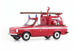 Autocult 1:43 DAF 46 Brandweer (NL), Limited 333 pcs - Resin model incl. vitrine