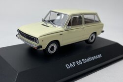 Lagamo Miniature 1:43 DAF 66 1100 Stationcar ( Combi ) wit - limited 500 pcs in windowbox