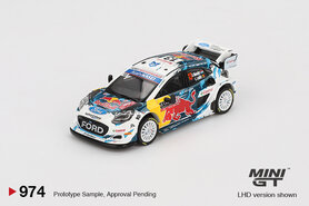 Mini GT 1:64 Ford Puma Rally no 13 M-Sport Ford WRT Rally Monte Carlo 2024 LHD. Verwacht .juli-2025