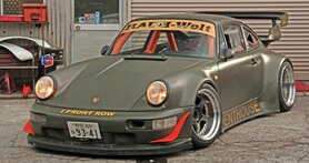 GT Spirit 1:18 Porsche 911 964 RWB Penthouse green 2008. Levering 11-2025