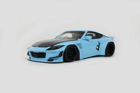 GT Spirit 1:18 Pandem Nissan Fairlady Z China blue 2025. Levering 11-2025
