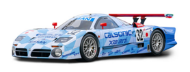 GT Spirit 1:18 Nissan R390 GT1 Le Mans 1998 blue. Levering 11-2025