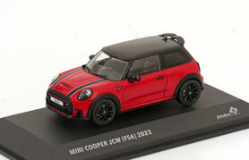 Solido 1:43 Mini Cooper S John Cooper Works 2023, rood