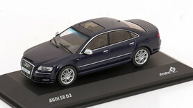 Solido 1:43 Audi S8 D3 2010 donkerblauw