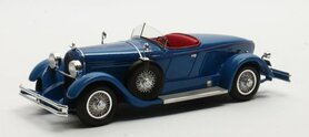 Matrix 1:43 Duesenberg Model X McFarlan "Boat Roadster" blauw 1927, Early Prototype