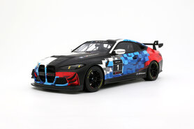 Otto Mobile 1:18 BMW M4 GT4 no 1 white 2024. Levering 12-2025
