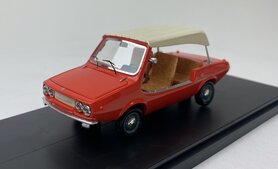 VDM 1:43 Daf Michelotti Shelette  rood strandwagen  - Verwacht oktober 2025