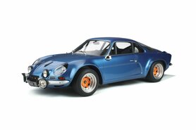 GT Spirit 1:8 Renault - Alpine A110 1800 Groupe 4 blue 1973 incl showcase. Levvering 02-2026