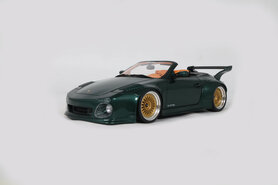 GT Spirit 1:18 Porsche 911 997- 2 Old & New Tokyo Auto Salon green 2024. Levering 03-2026