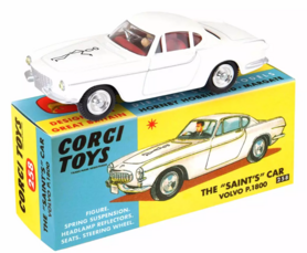 Corgi Club Model 1:45 Volvo P 1800 1961 The Saint's Car (TV Series) - No 258