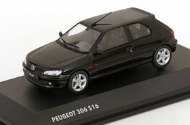 Solido 1:43 Peugeot 306 S16 zwart 1994