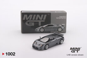 Mini GT 1:64 Bugatti EB110 Super Sport Grigio Scuro 1995 LHD