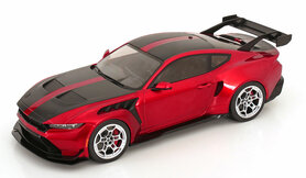 IXO 1:18 Ford Mustang GTD 2025 donkerrood