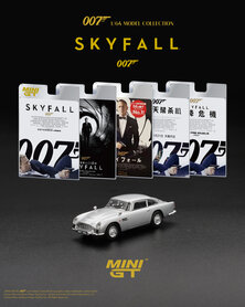 Mini GT 1:64 Aston Martin DB5 Skyfall Japanese Packeging 2012. Veracht 03-2026