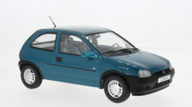 MCG 1:18 opel Corsa B turquoise (metallic) verwacht binnen kort