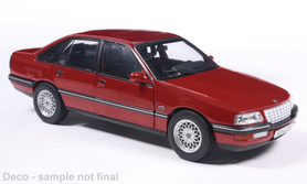 WhiteBox 1:24 Opel Senator B dark red binnenkort  verwacht