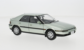 WhiteBox 1:24 Mazda 323 F light green (metallic) binnenkort  verwacht