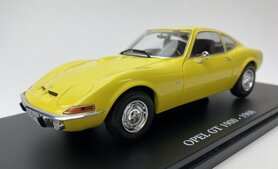 Atlas 1:24 Opel GT 1900 - 1968 geel