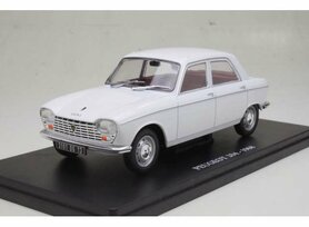 Atlas 1:24 Peugeot 204, white 1968