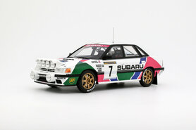 Otto Mobile 1:18 Subaru Legacy RS, no 7 C. McRae Gr.A Sweden Rallye 1992