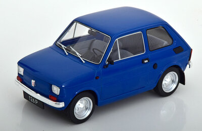 MCG 1:18 Fiat Polski 126P 1984-1991 blauw