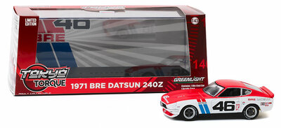 Greenlight 1:43 Datsun 240Z Bre no 46 Brock Racing Enterprises 