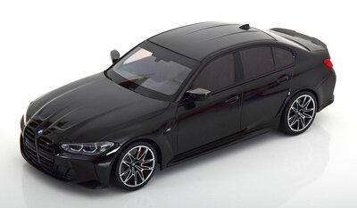 Minichamps 1:18 BMW M3 2020 zwart metallic, Limited 732 pcs