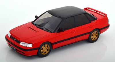 IXO 1:18 Subaru Legacy RS 1991 rood zwart