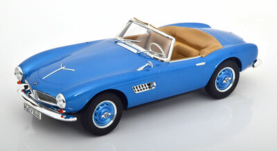 Norev 1:18 BMW 507 1956 blauw metallic