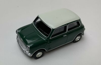 Norev 1:54 Mini Cooper S 1964 Almond Green and White Roof
