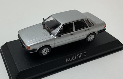 Norev 1:43 Audi 80 S 1979 Silver