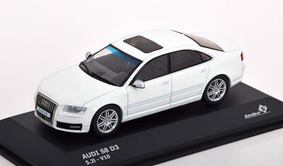 Solido 1:43 Audi S8 (D3) 2010 wit