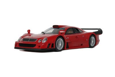 GT Spirit 1:18 Mercedes Benz CLK GTR Super Sport red. Levering 06-2024