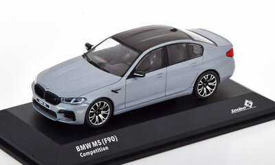 Solido 1:43 BMW M5 (F90), frozen dark grey