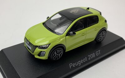 Norev 1:43 Peugeot 208 GT 2024 Agueda Yellow