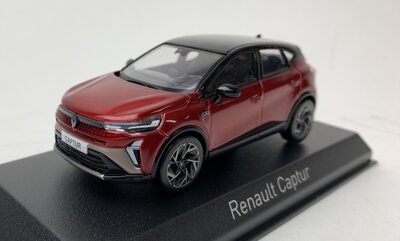 Norev 1:43 Renault Captur Esprit Alpine 2024 Flame Red & Black