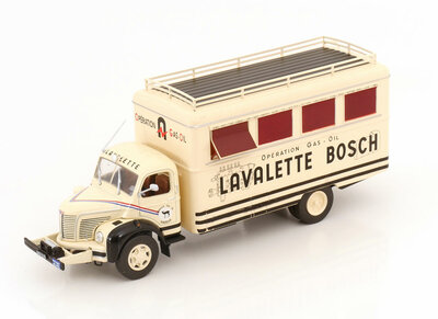 Atlas 1:43 Berliet GLC6 Truck- Operation Gas Oil Lavalette Bosch 1969 creme