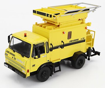 Atlas 1:43 Berliet 620 KB Truck No 53 Surveillance de lignes 1977 geel