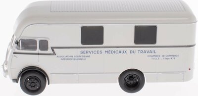 Atlas 1:43 Berliet GLA Fourgon Integral Sureleve Services Medicaux Du Travail Ambulance 1961
